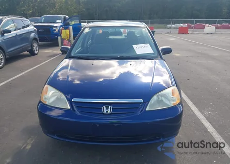 2003 Honda Civic Lx z USA, uszkodzony, nr VIN 2HGES16543H548674